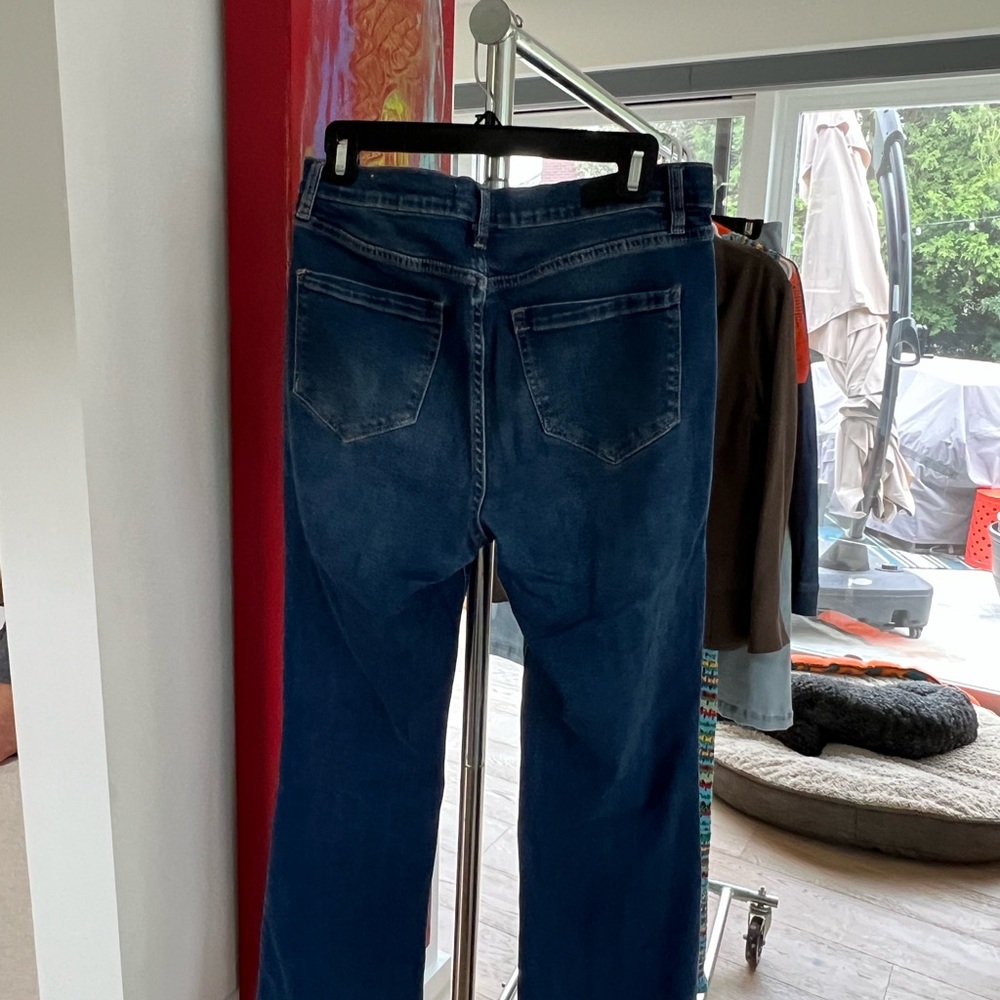 Nicole Miller Blue Boot Cut Jeans Classic Style